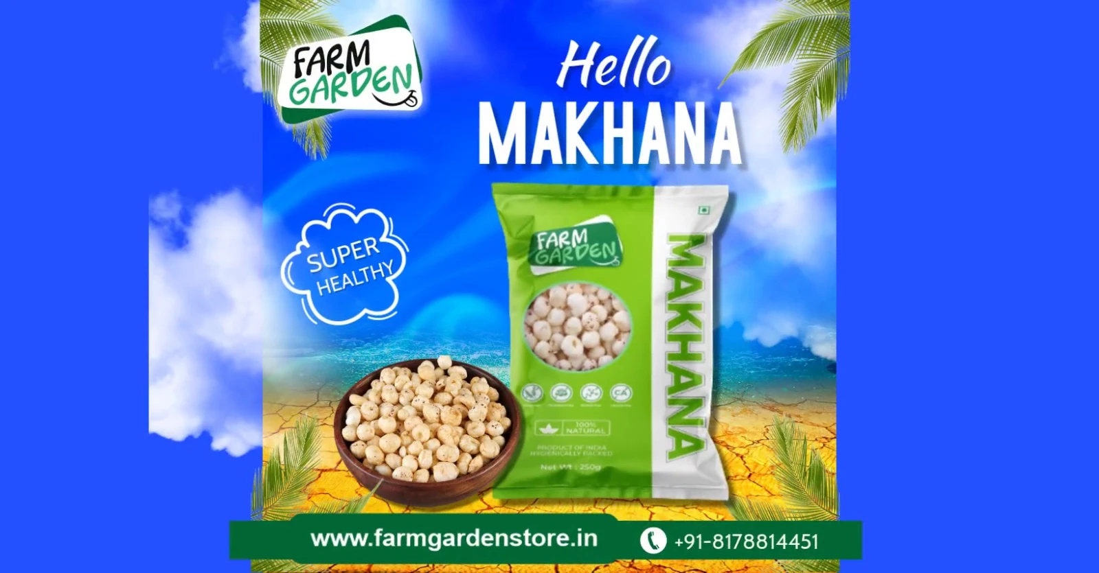 Farm Garden makhana
